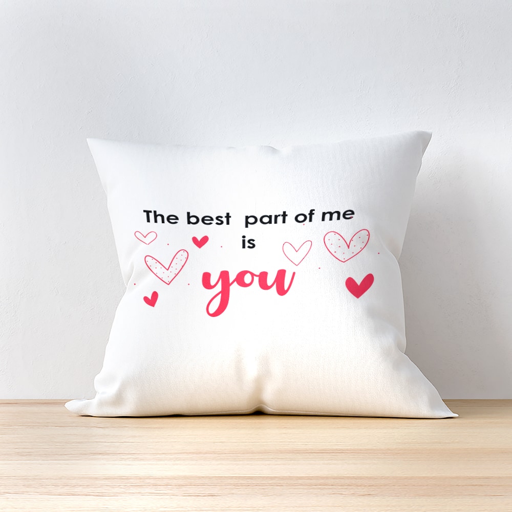  Love You and Me Cushion